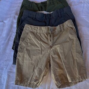 3 Pair of Cat and Jack boys shorts size 10